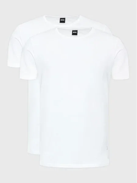 Boss 2 póló készlet Modern Slim Fit fehér