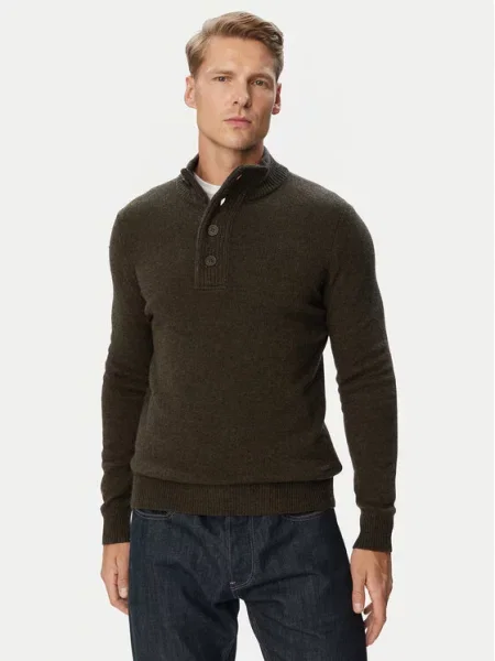 Barbour Πουλόβερ Elbow Χακί