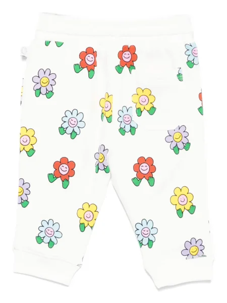 Dětské legíny Stella Mccartney bílé