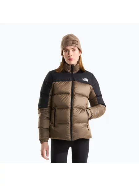 Geacă cu puf pentru femei The North Face Diablo Down garnet black heather negru