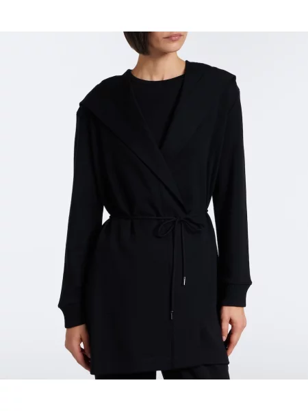 Palton Max Mara de lână plic negru