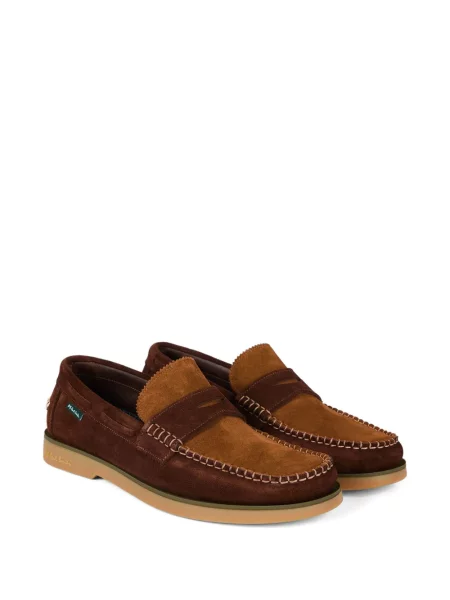 Pantofi loafer Ps Paul Smith din piele de căprioară maro