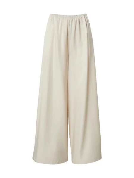 La Pajé Pantaloni deschis bej
