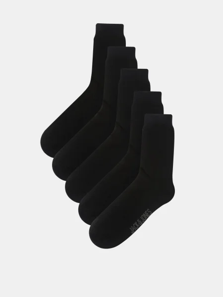 JACK & JONES Ponožky čierna