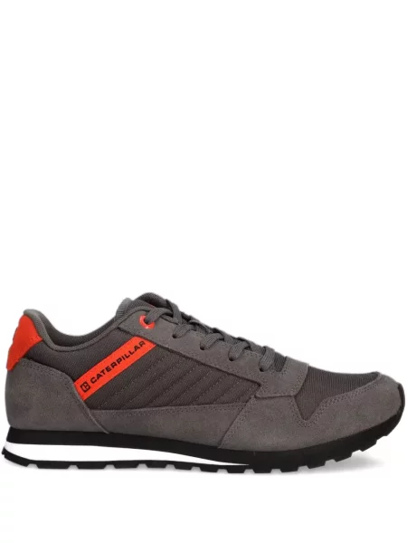Sneakerși Caterpillar din piele de căprioară gri