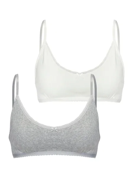 VIVANCE Nedrček siva bela