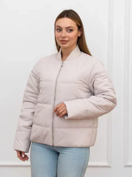 Демісезонна куртка UVENTUM пудра