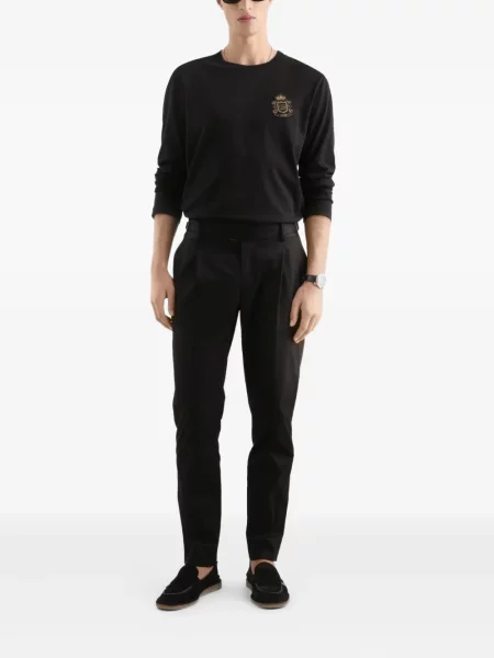 Μακρύς μπλούζα Dolce & Gabbana μαύρο