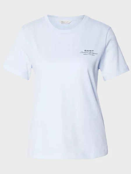 Футболка Gant блакитна
