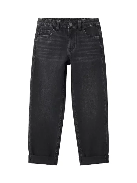 MANGO KIDS Jeans denim negru