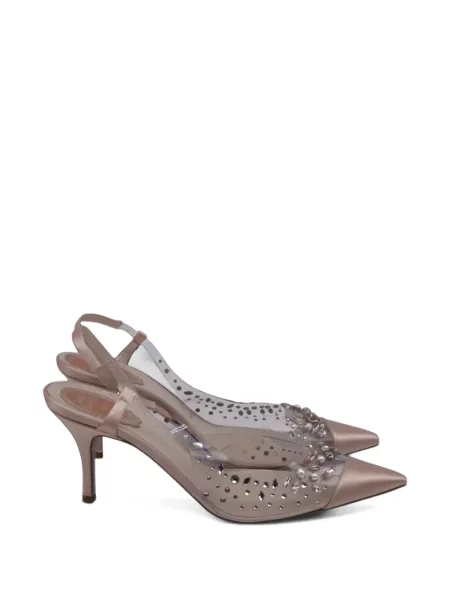 Pantofi cu toc Rene Caovilla slingback