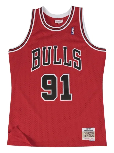 Vestă Mitchell & Ness cu imagine roșu