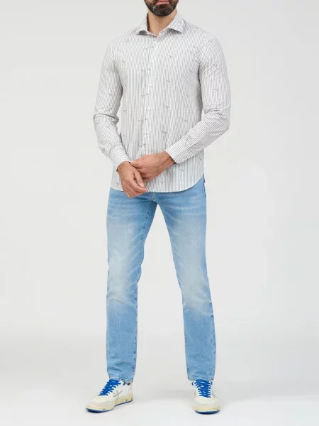 Сорочка Emporio Armani біла