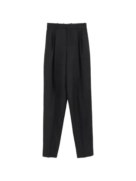 Pantaloni Chloé plisate negru