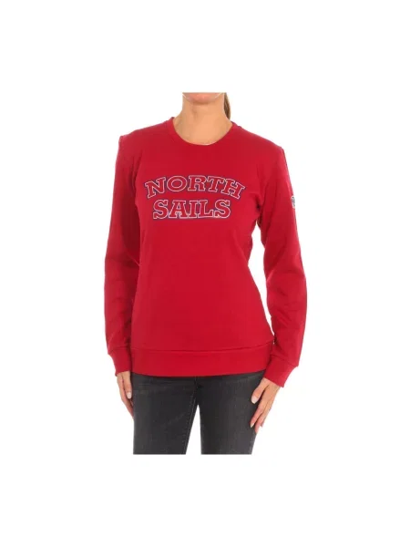 Bluza North Sails żakardowa czerwona