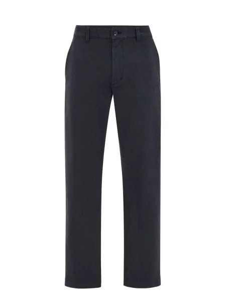WE Fashion Chino kalhoty tmavě modrá