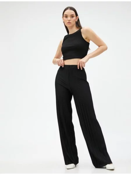 Pantaloni Koton negru