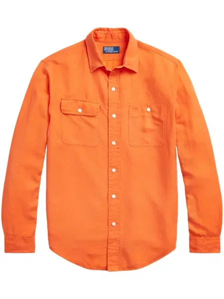 Pletena odgovarati polo majica Polo Ralph Lauren s vezom bijela