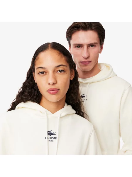 Толстовка Lacoste белая