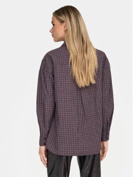 ONLY Marškiniai Fenna Oversize violetinė