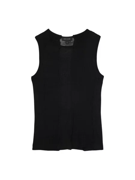 Top Marc Jacobs na ramiączkach czarny
