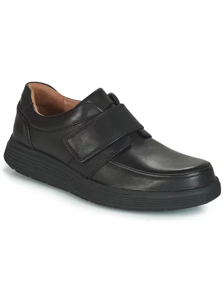 Pantofi Clarks cu bretele negru