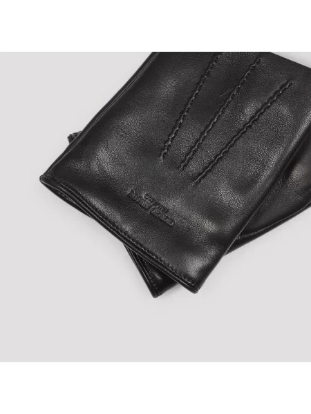Rękawiczki Giorgio Armani czarne
