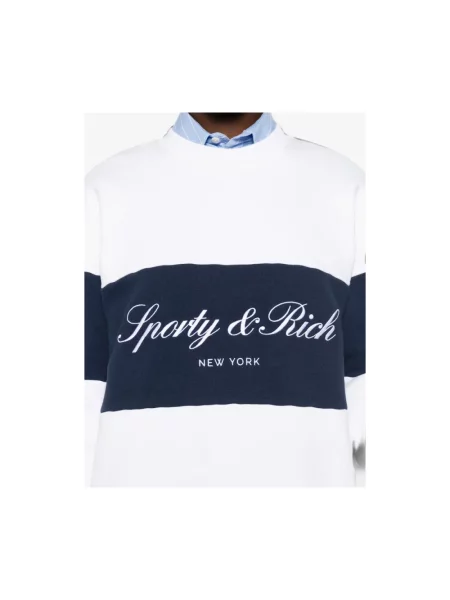 Bluza Sporty And Rich biała