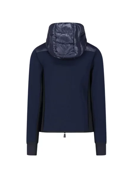 Svetr Moncler Grenoble s kapucí modrý