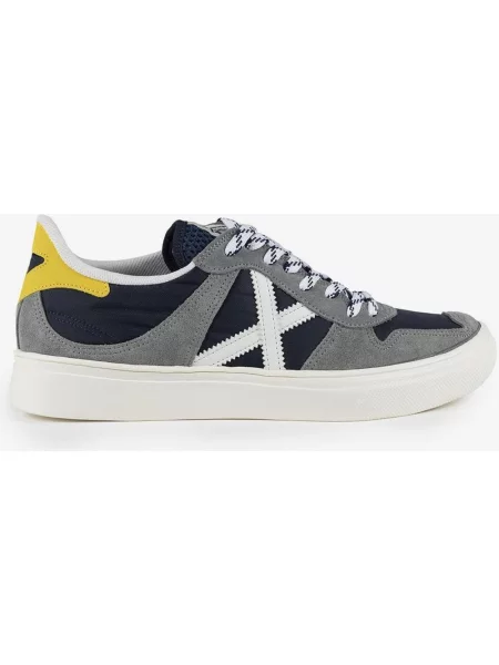 Buty Munich Prime granatowy żółty 39 szary