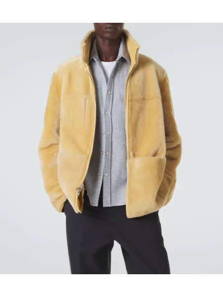 Reversibil geanta de piele Umit Benan galben