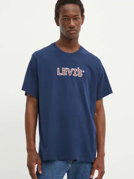 Levi's basic majica kratkih rukava muška RELAXED FIT TEE plava