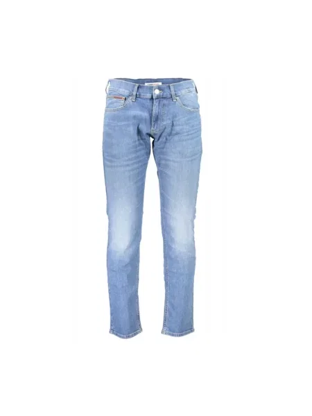 Jeansy Tommy Hilfiger Scanton ze stretchu niebieskie