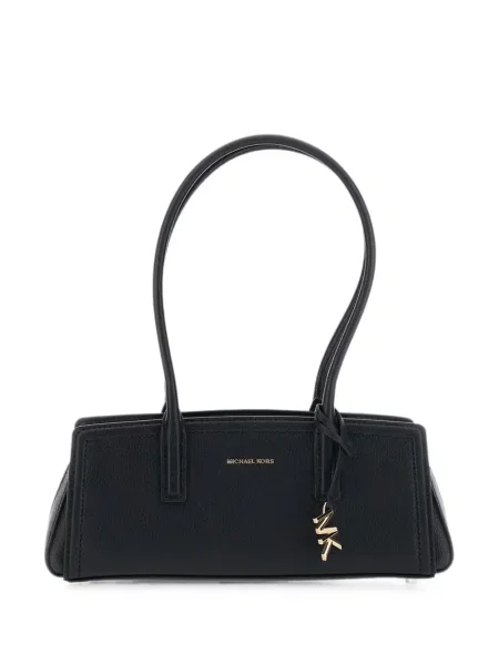 Top Michael Michael Kors din piele negru