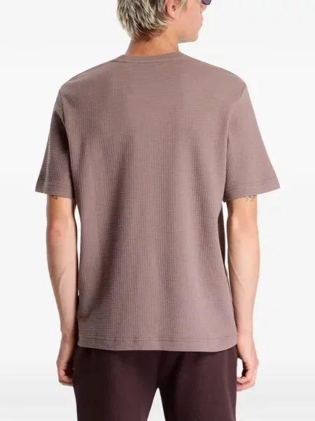 Tricou Hugo tricotate cu autograf maro