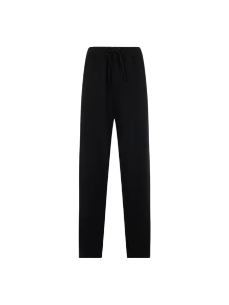 Joggery Mc2 Saint Barth wełniane czarne