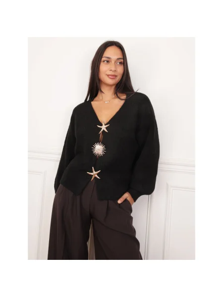 Pulover La Modeuse negru