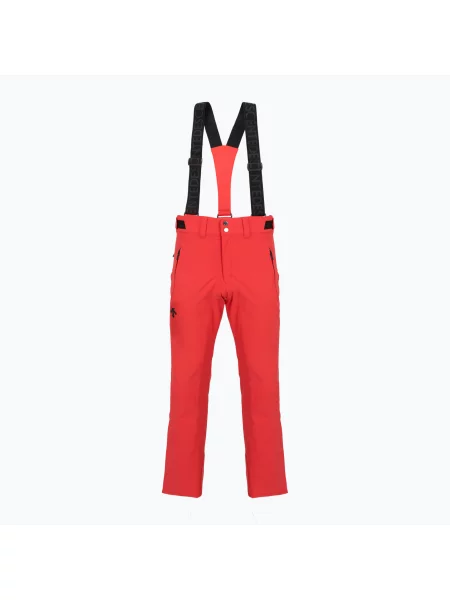 Pantaloni de schi pentru bărbați Descente Swiss electric red roșu