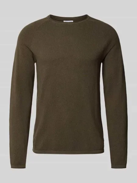 Jack & Jones Sweter Hill Zielony oliwkowy