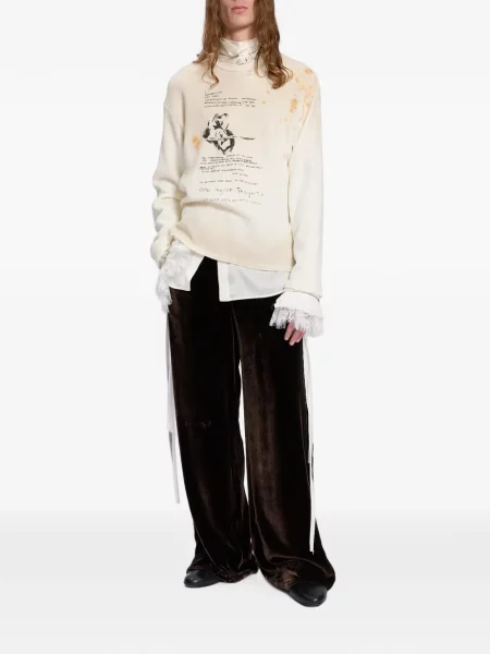 Lung tricou Ann Demeulemeester