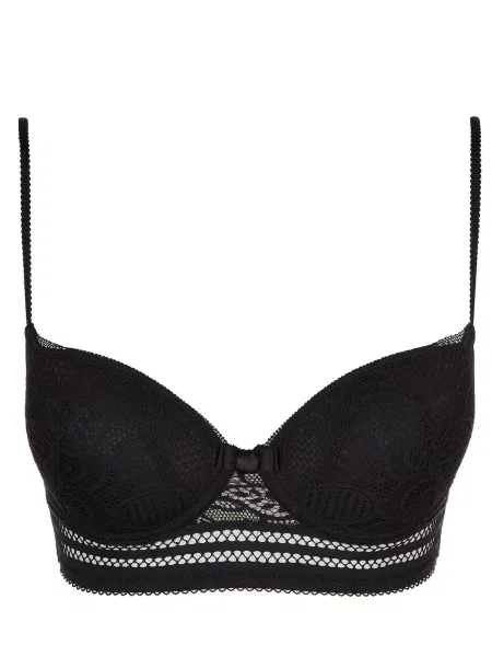 Бюстгальтер HUIT 8 Arpege бавовна/поліамід чорний