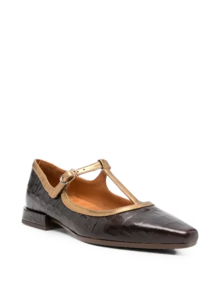 Pantofi cu toc Chie Mihara din piele maro