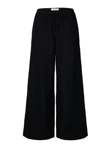 SELECTED Pantaloni SLFLUISA' negru
