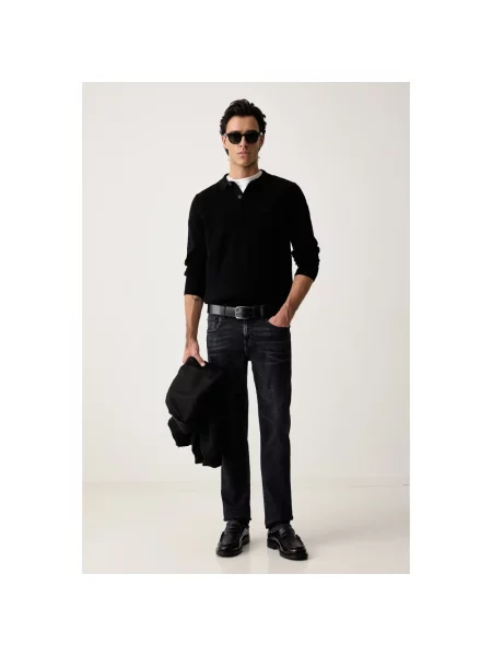 Dzianinowy sweter Marc O'polo czarny
