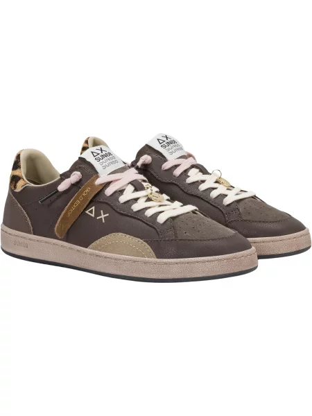 Pantofi Sun68 maro