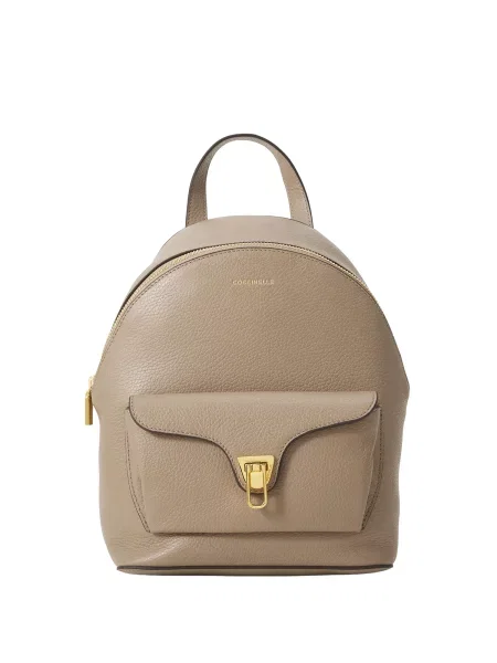 Coccinelle De piele rucsac Beat gri