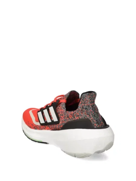 Geacă cu puf Adidas din piele de căprioară cu dungi cu glugă albastru