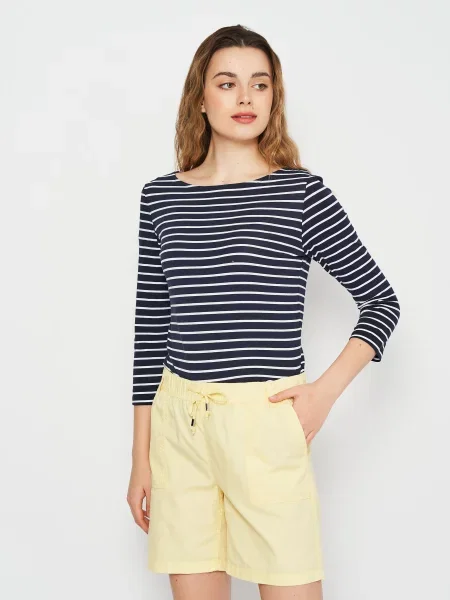 C&A Лонгслів Темно-синій Бавовна/модал синій