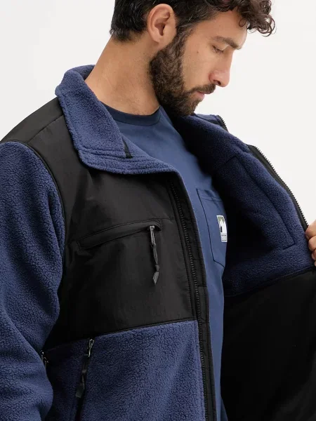 Флисовый свитер The North Face ретро синий