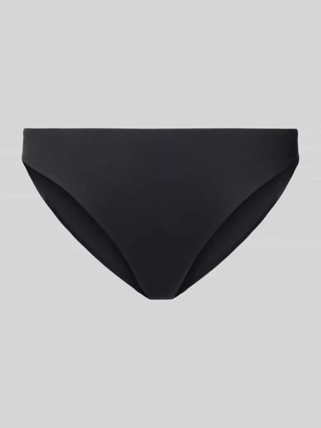 Spodnie bikini o kroju slim fit z naszywką z logo model „Reanna” Mc2 Saint Barth czarne